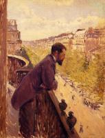 Gustave Caillebotte - The Man on the Balcony